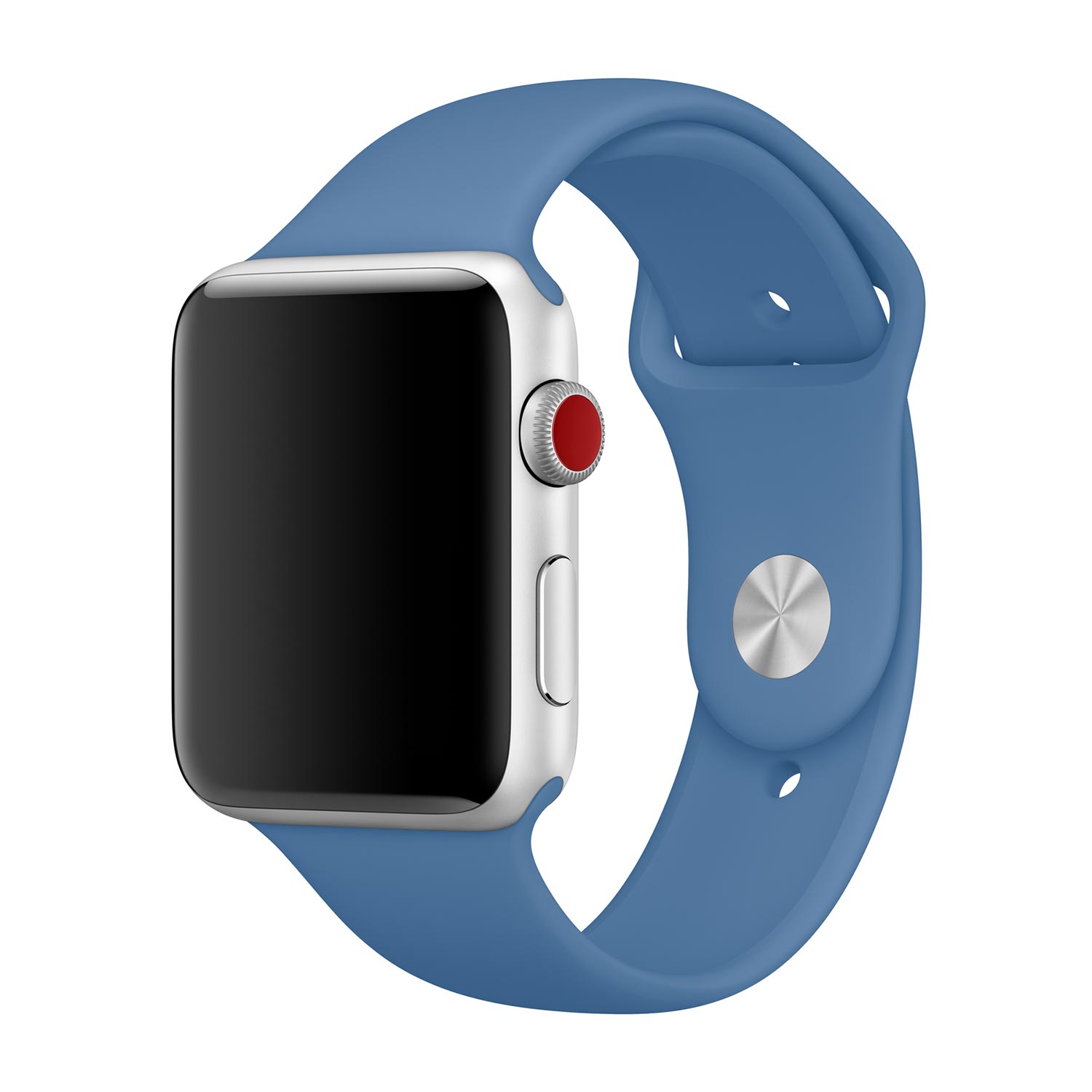 Bracelet Sport Apple Watch Series 1 - 9 / SE (38/40/41 mm) - Taille M/L - Denim Blue