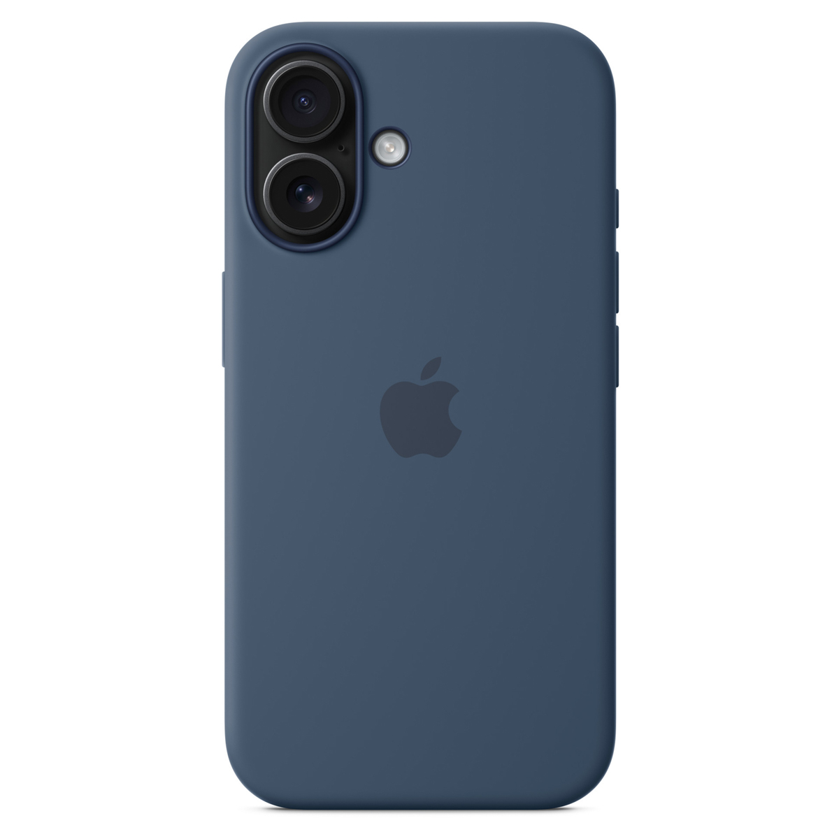 Coque en silicone MagSafe Apple iPhone 16 - Denim Blue