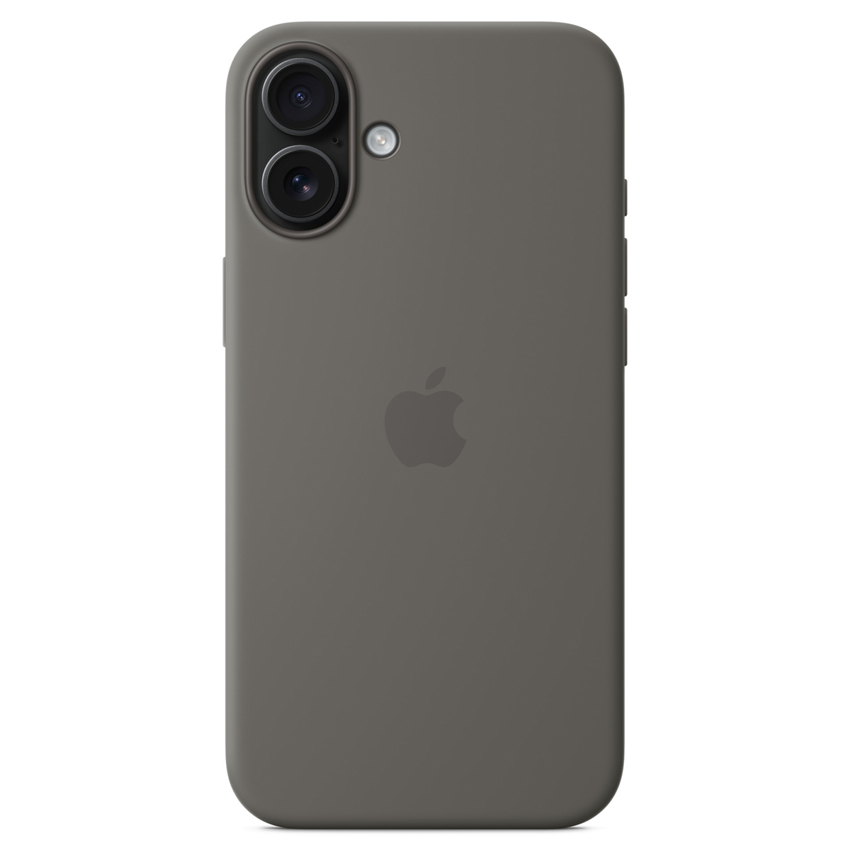 Coque en silicone MagSafe Apple iPhone 16 Plus - Stone Grey