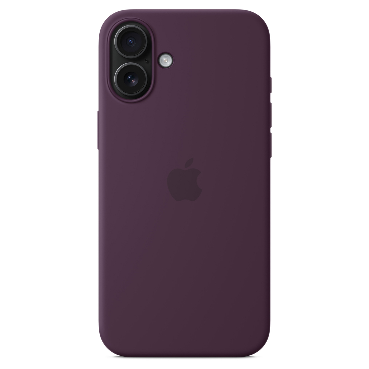 Silicone Backcover MagSafe voor de Apple iPhone 16 Plus - Plum