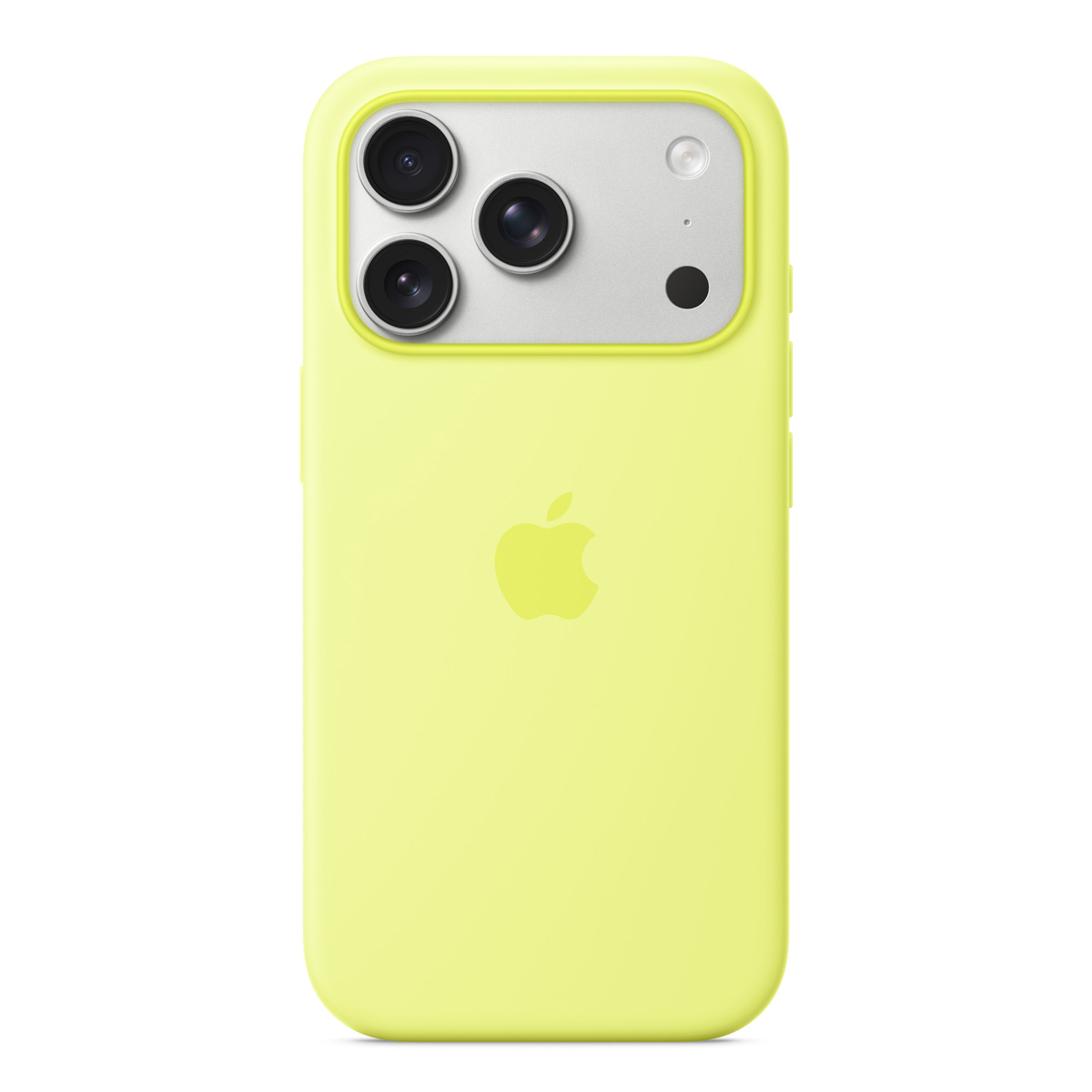 Siliconenhoesje met MagSafe voor de Apple iPhone 17 Pro - Neon Yellow