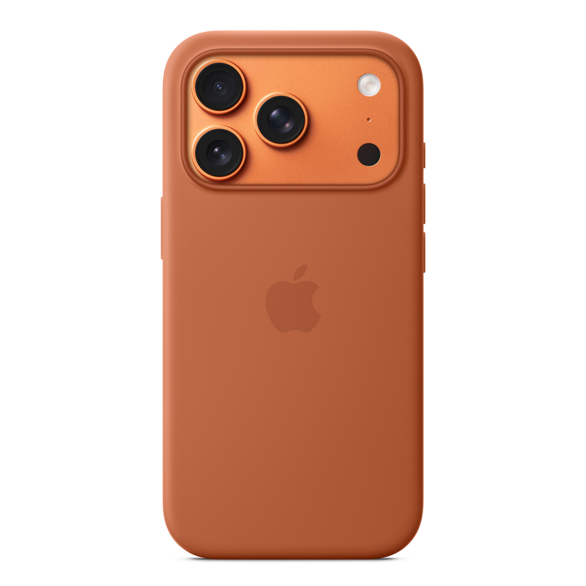 Siliconenhoesje met MagSafe voor de Apple iPhone 17 Pro - Terracotta