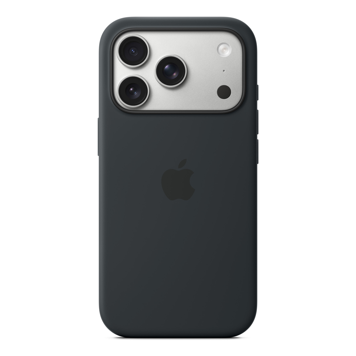 Siliconenhoesje met MagSafe voor de Apple iPhone 17 Pro Max - Zwart