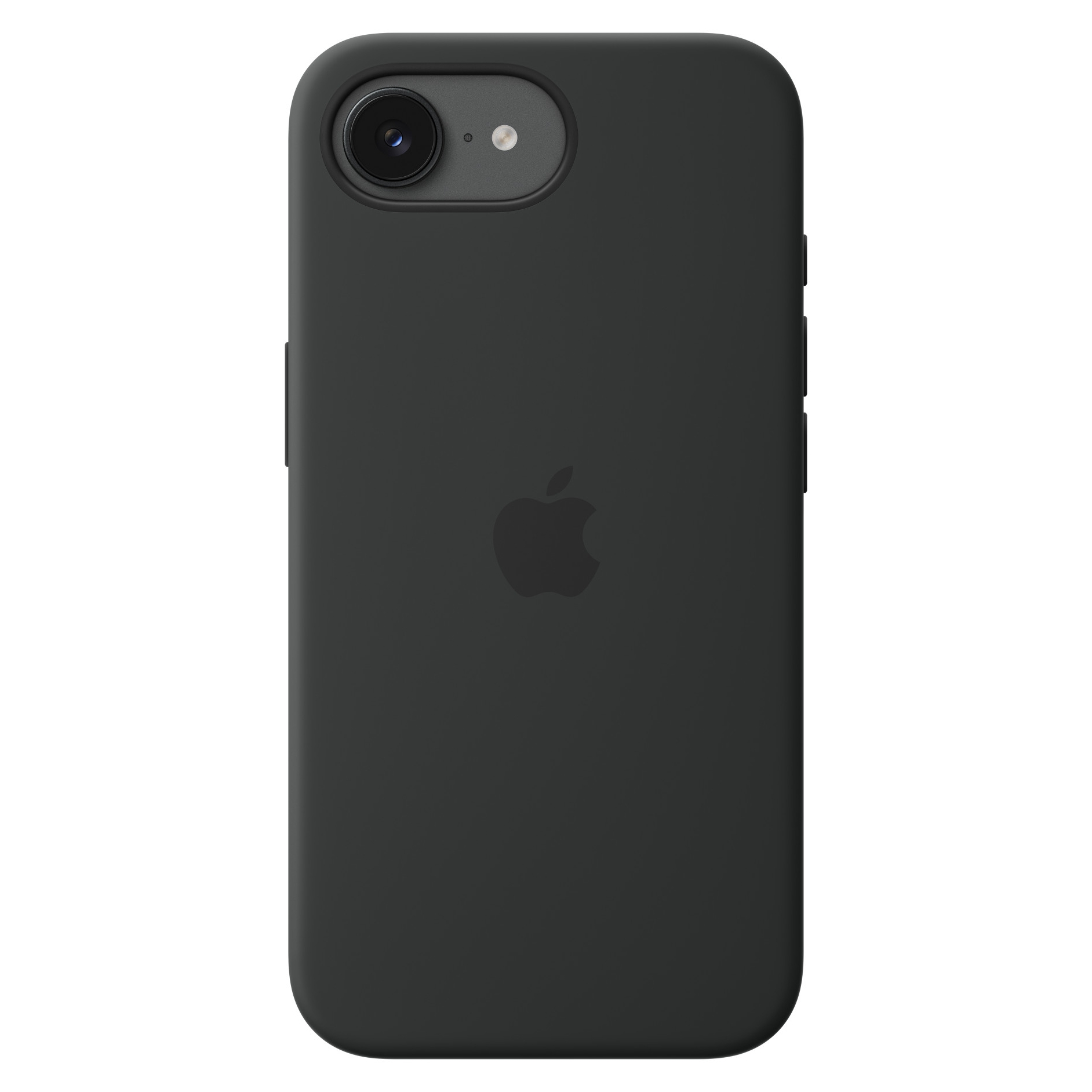 Coque en silicone avec MagSafe Apple iPhone 17e - Black