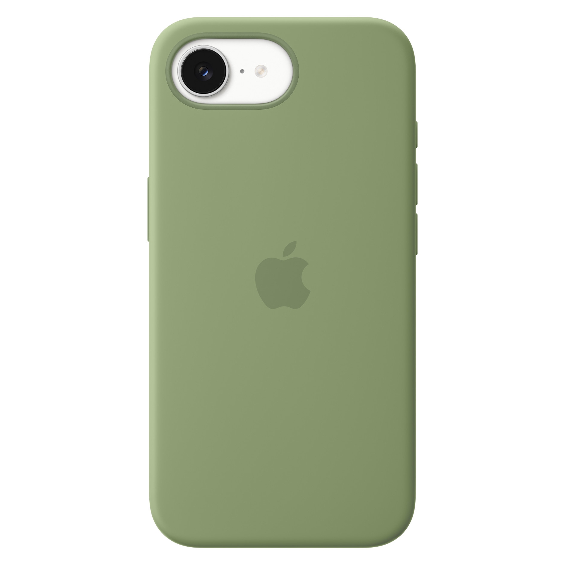 Coque en silicone avec MagSafe Apple iPhone 17e - Light Moss