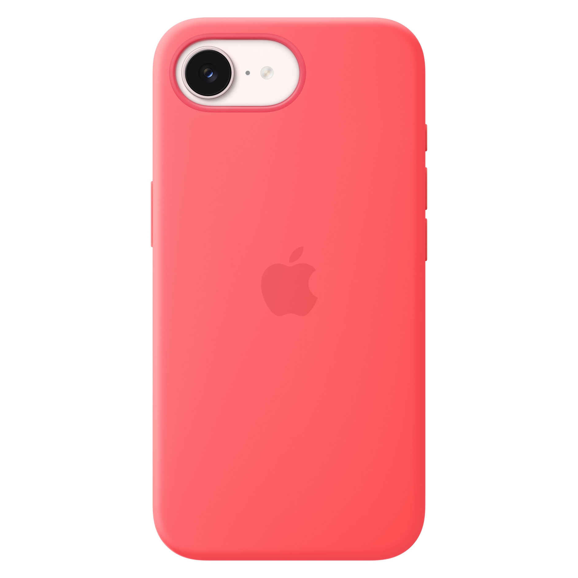 Siliconenhoesje met MagSafe voor de Apple iPhone 17e - Bright Guava