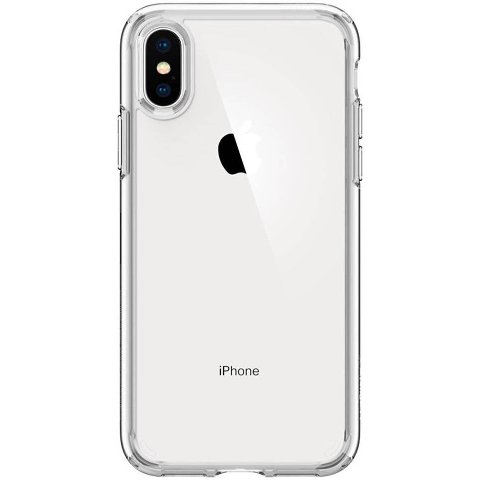 Spigen Ultra Hybrid Backcover voor Apple iPhone X / Xs - Transparant