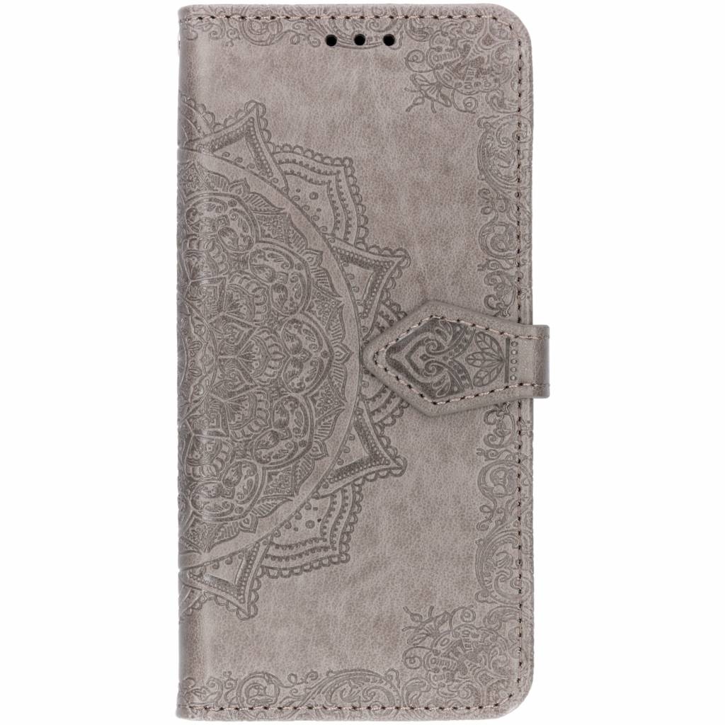Mandala Bookcase voor de Samsung Galaxy S10 - Grijs