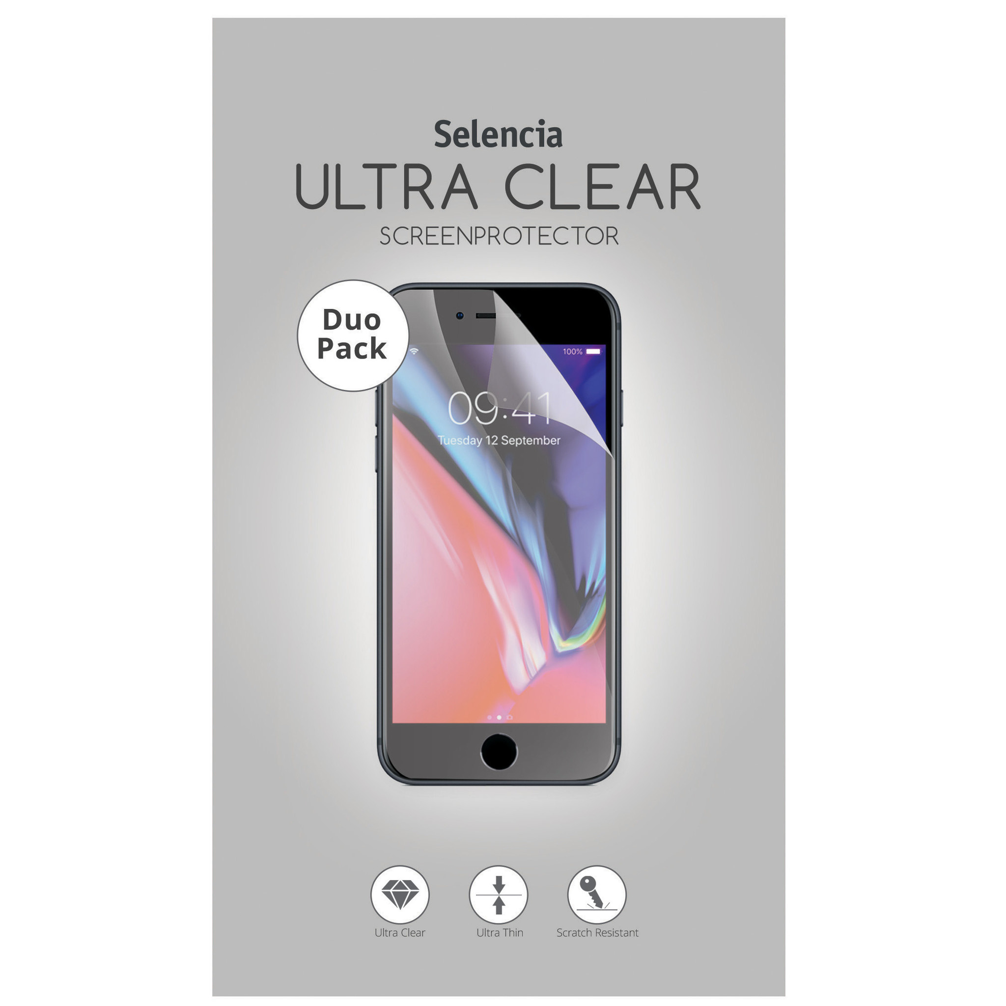 Selencia Duo Pack Ultra Clear Screenprotector voor de Samsung Galaxy A7 (2018)