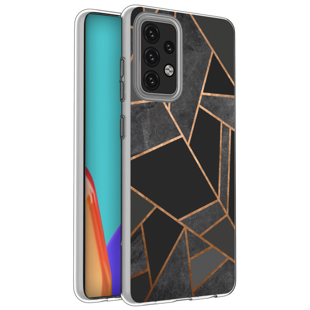 imoshion Coque Design Samsung Galaxy A52(s) (5G/4G) - Black Graphic