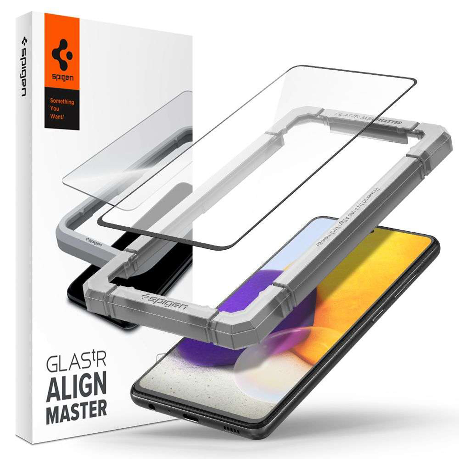 Spigen AlignMaster Full Cover Screenprotector voor de Samsung Galaxy A52(s) (5G/4G) / A53