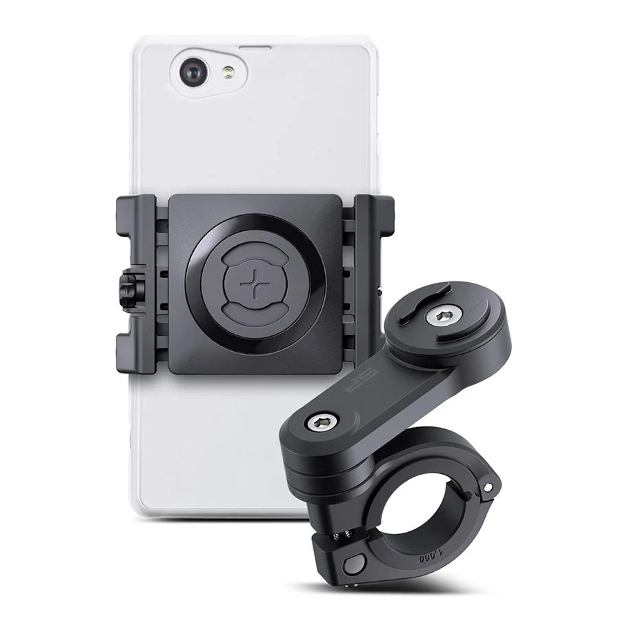 SP Connect Moto Bundle LT met Universal Clamp SPC+ Telefoonhouder Motor - Zwart
