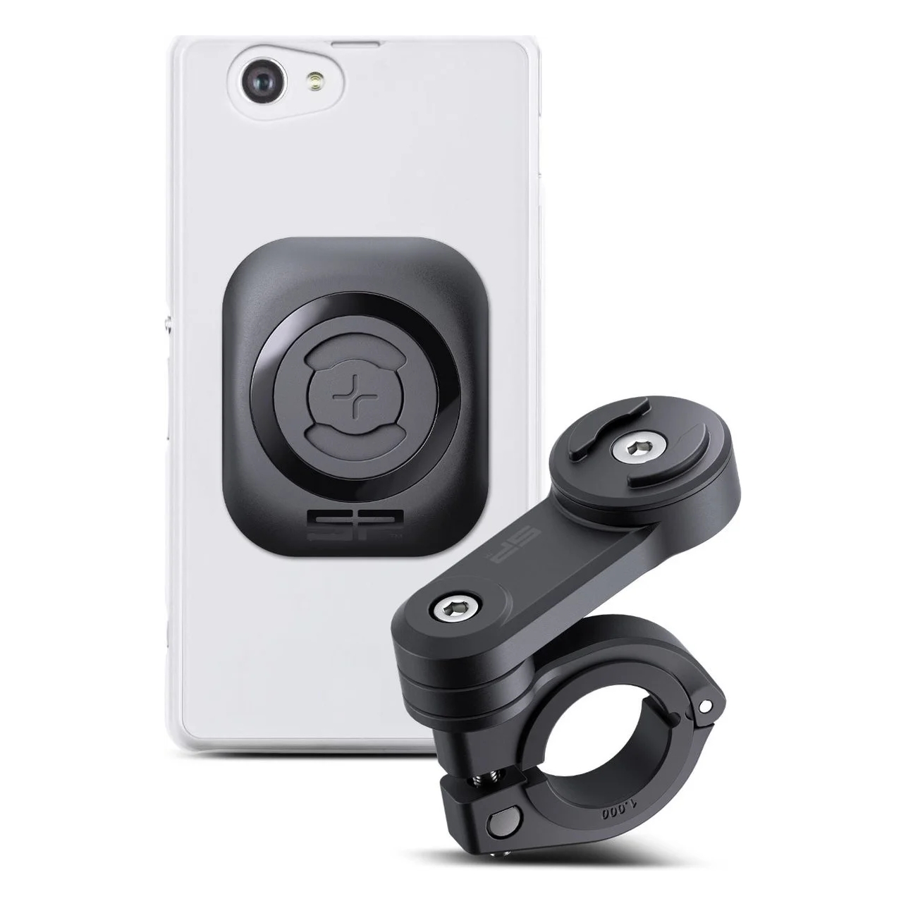 SP Connect Moto Bundle LT met Universal Interface SPC+ Telefoonhouder Motor - Zwart