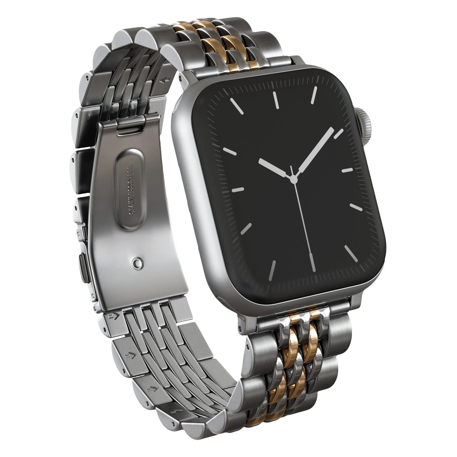 Burga Bracelet acier Apple Watch | 38/40/41/42 mm - Platinum Gold
