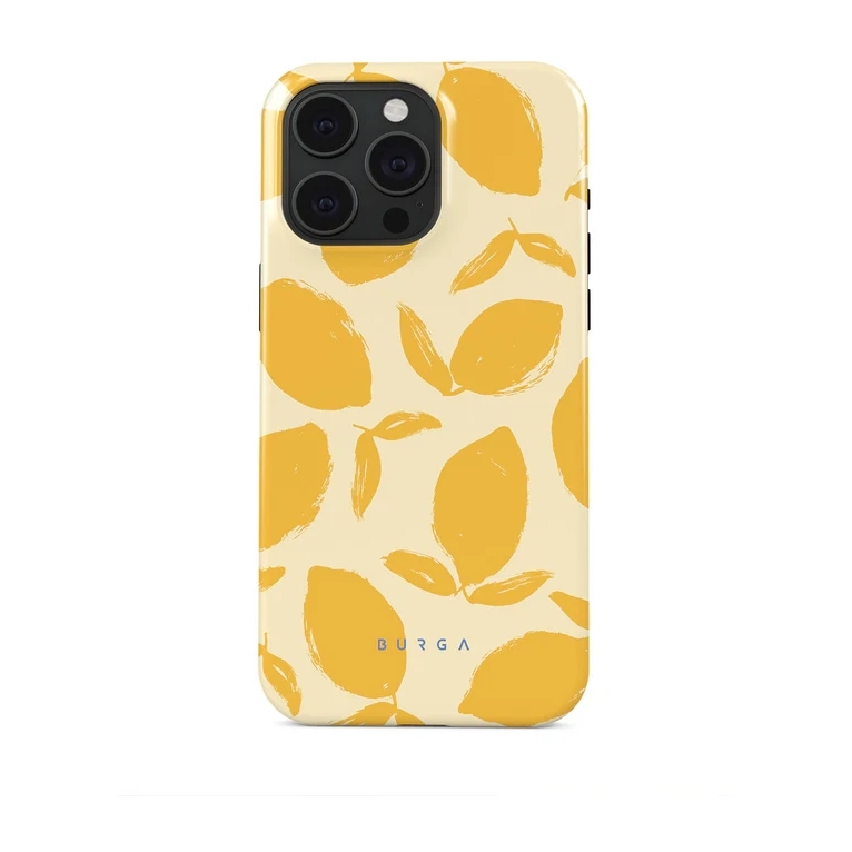 Burga Coque Tough MagSafe Apple iPhone 15 Pro - Lemon Tart