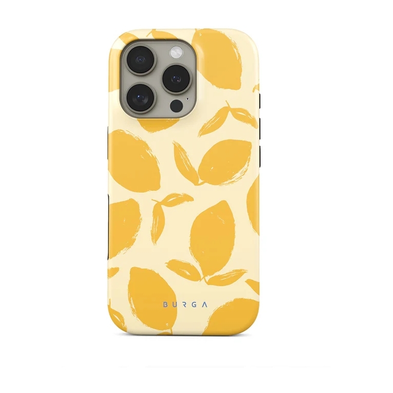 Burga Coque Tough MagSafe Apple iPhone 16 Pro - Lemon Tart