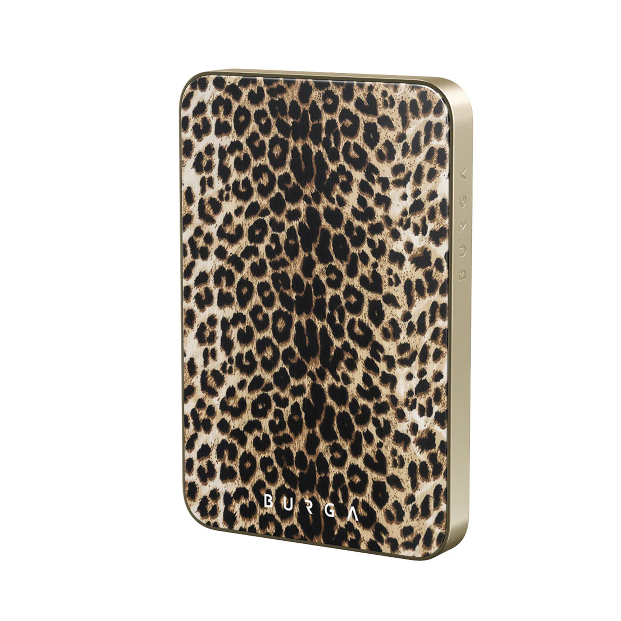 Burga Powerbank magnétique 5 000 mAh - MagSafe et Qi2 - Joueur / Or