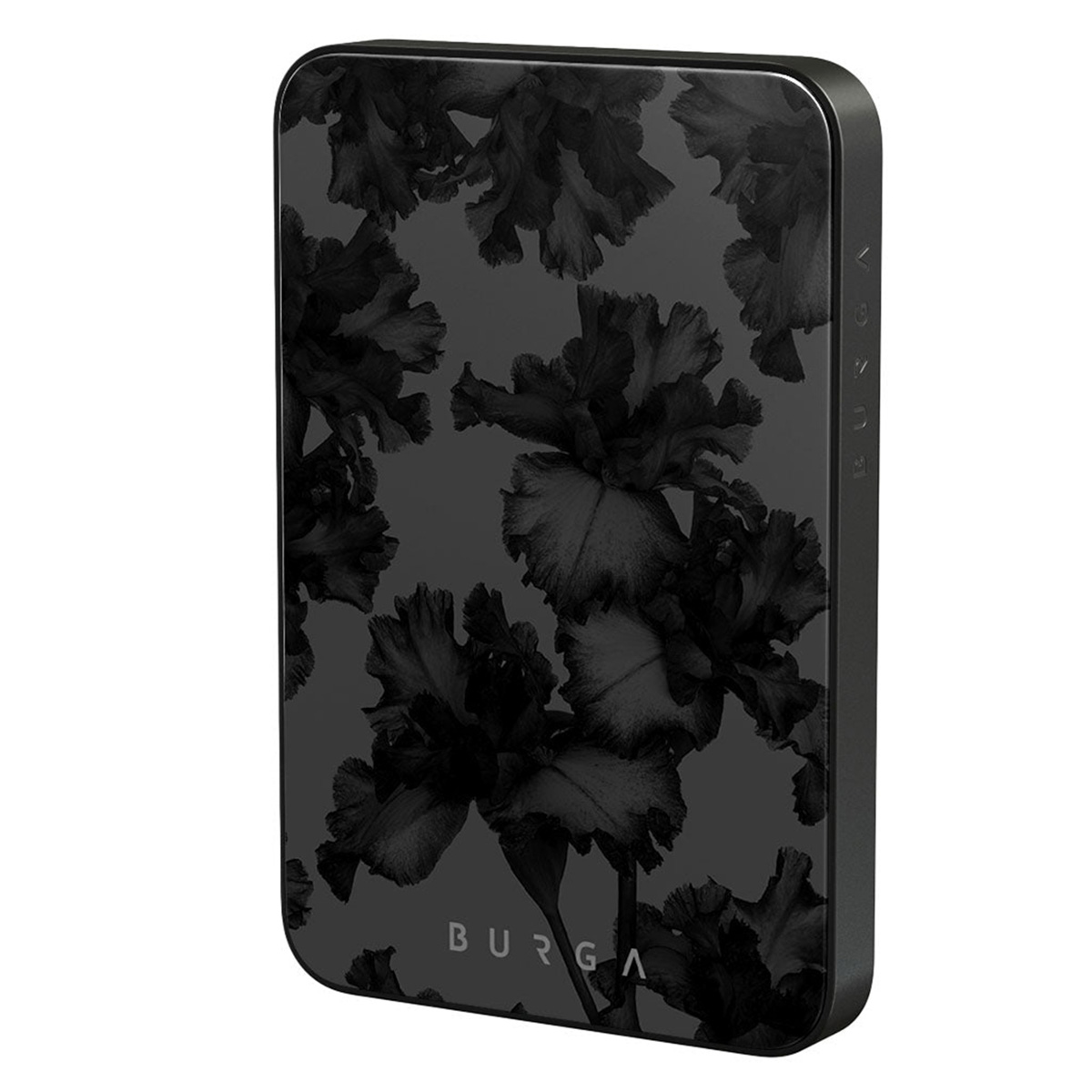 Burga Powerbank magnétique 5 000 mAh - MagSafe et Qi2 - Nocturnal / Gunmetal