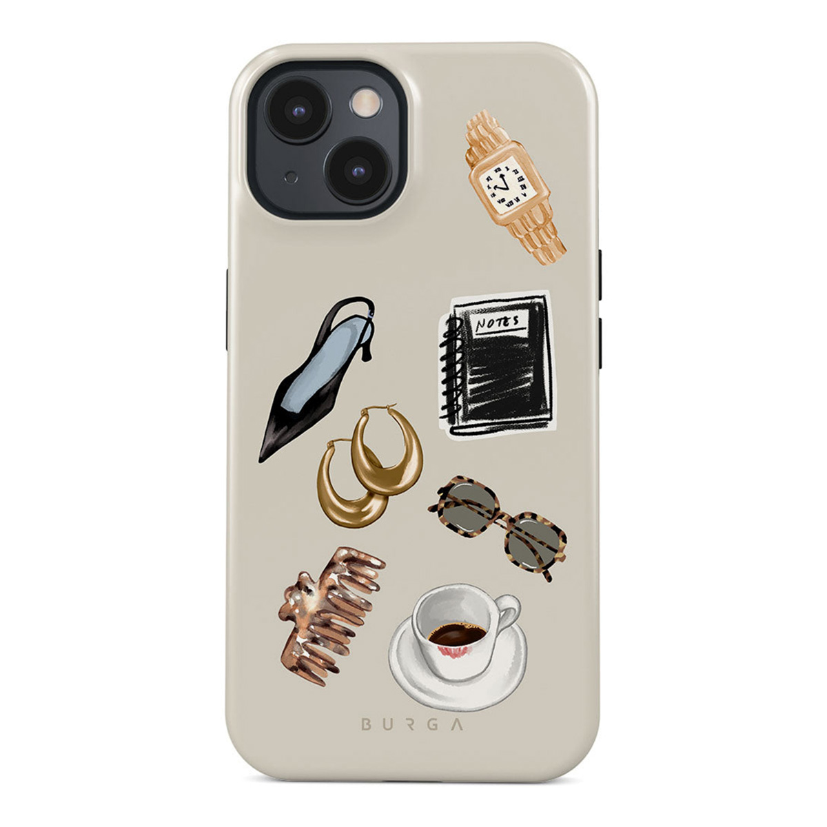 Burga Coque Tough MagSafe Apple iPhone 15 - Boss Babe
