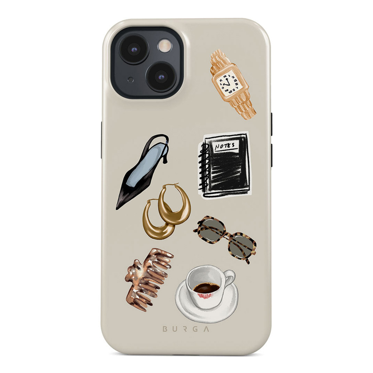Burga Coque Tough MagSafe Apple iPhone 13 - Boss Babe