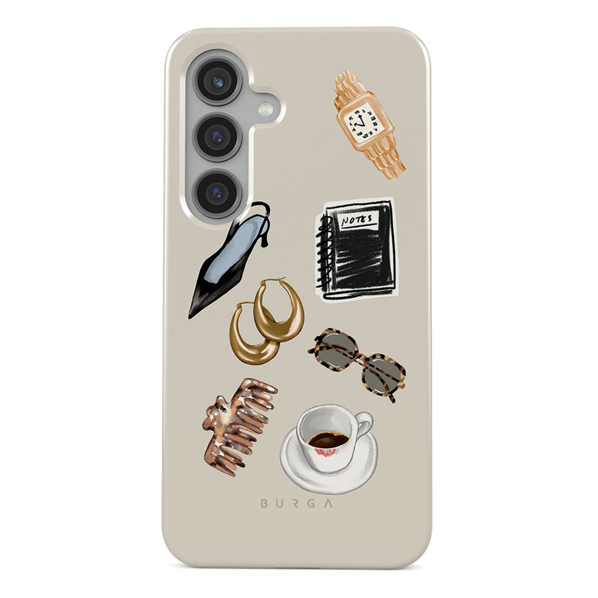 Burga Coque arrière Tough Samsung Galaxy S24 - Boss Babe
