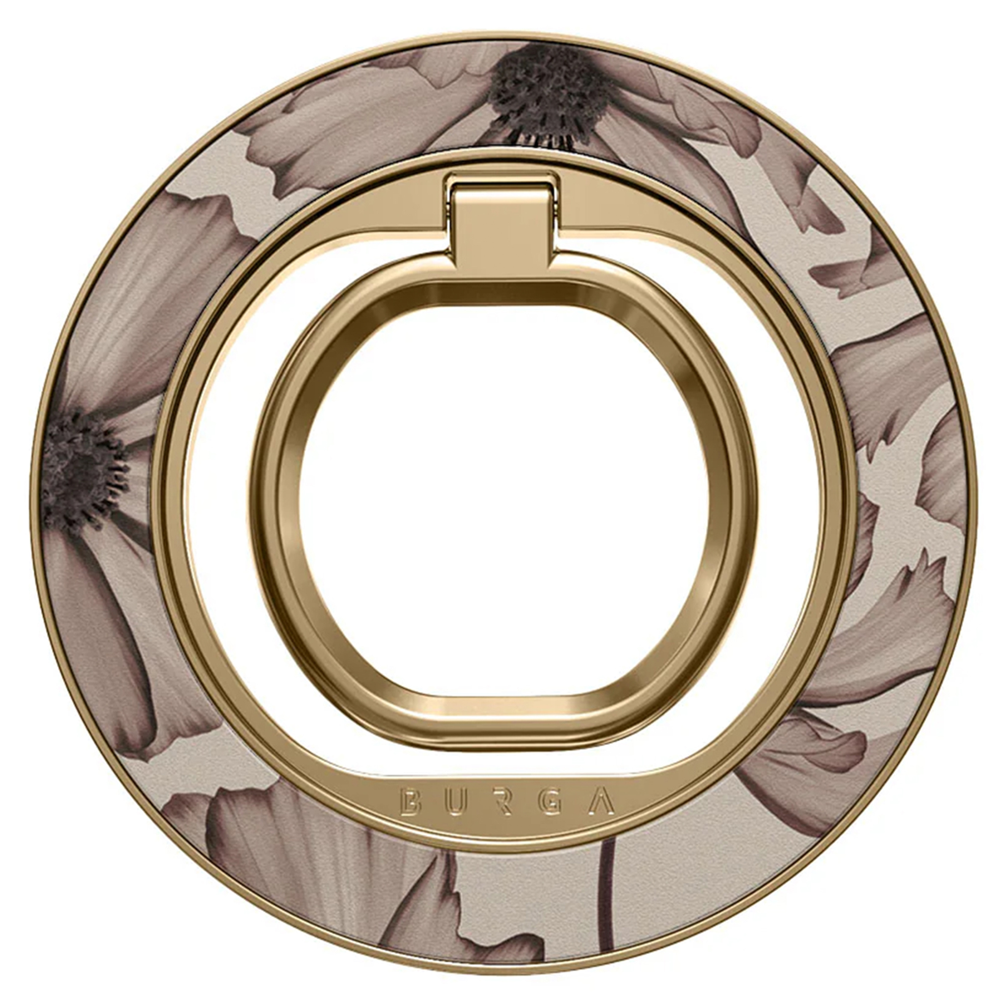 Burga Magnetic Ringholder Gold Telefoonring - Geschikt voor MagSafe - Barely Yours