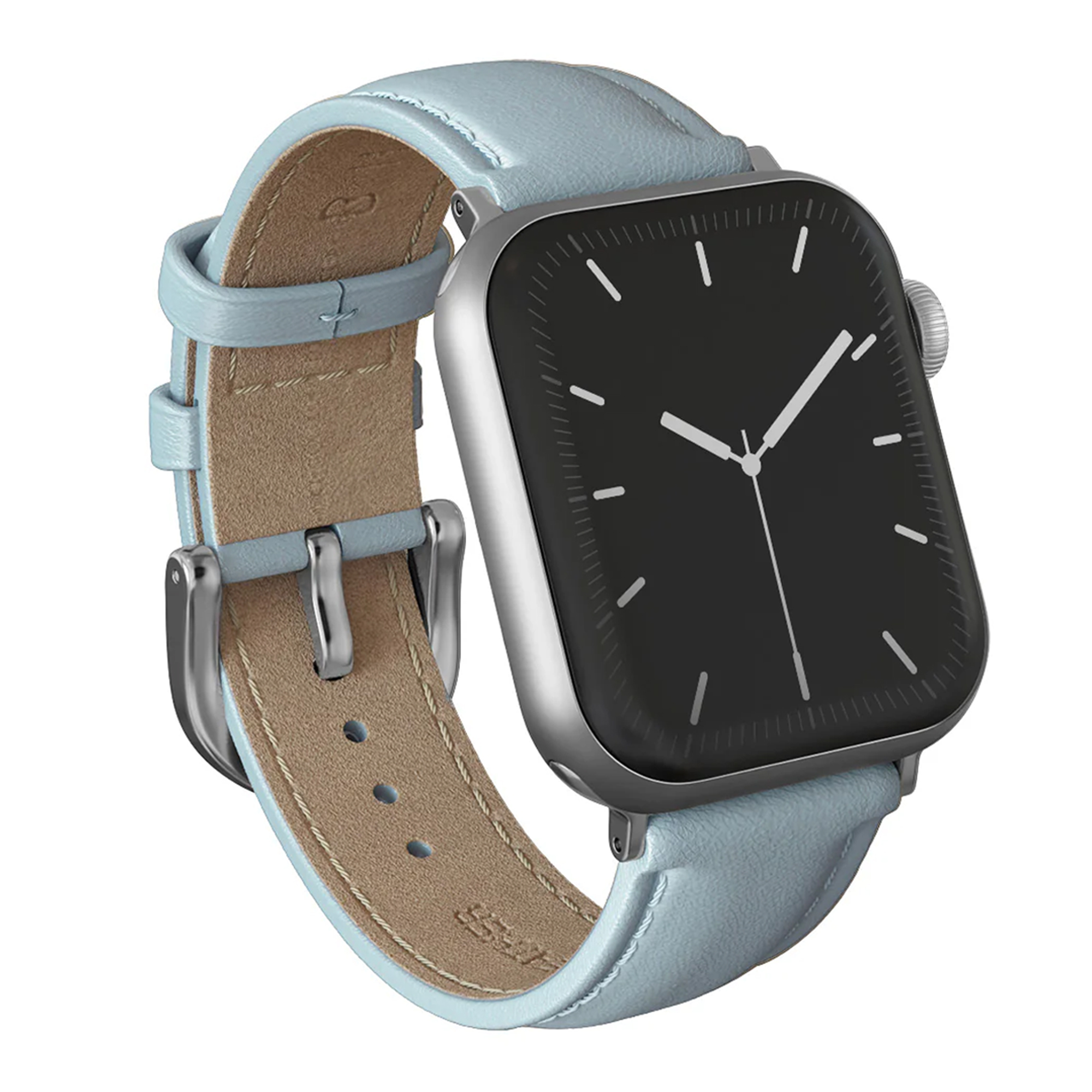 Burga Bracelet en cuir véritable Apple Watch | 38/40/41/42 mm - Dream / Silver