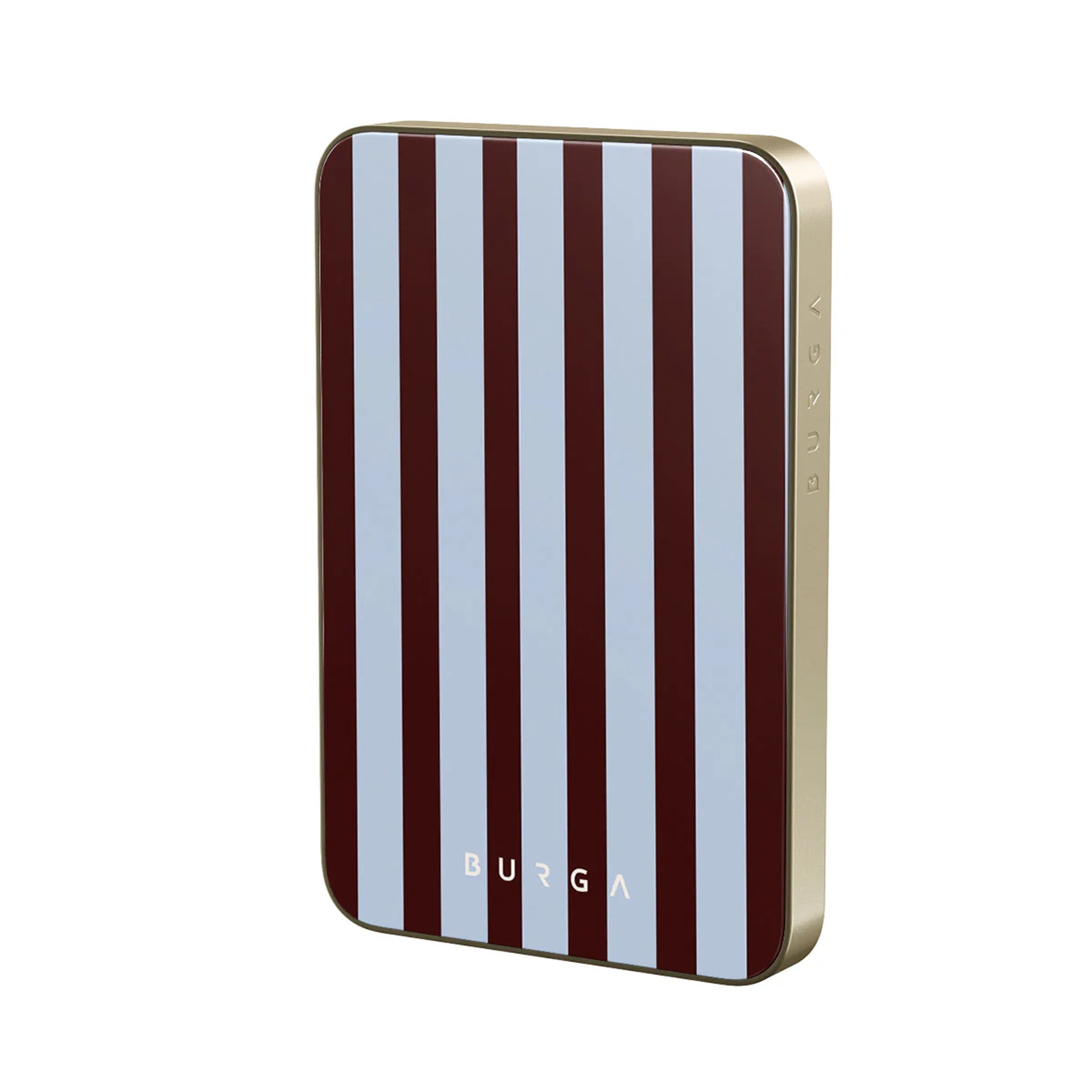 Burga Powerbank magnétique 5 000 mAh - MagSafe et Qi2 - Offline / Gold