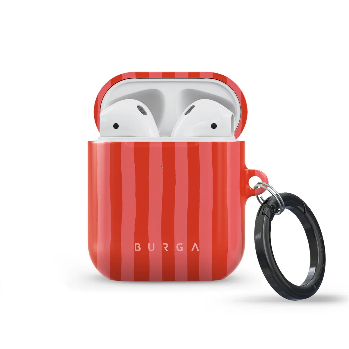 Burga Coque rigide Apple AirPods 1 / 2 - Pomegranate