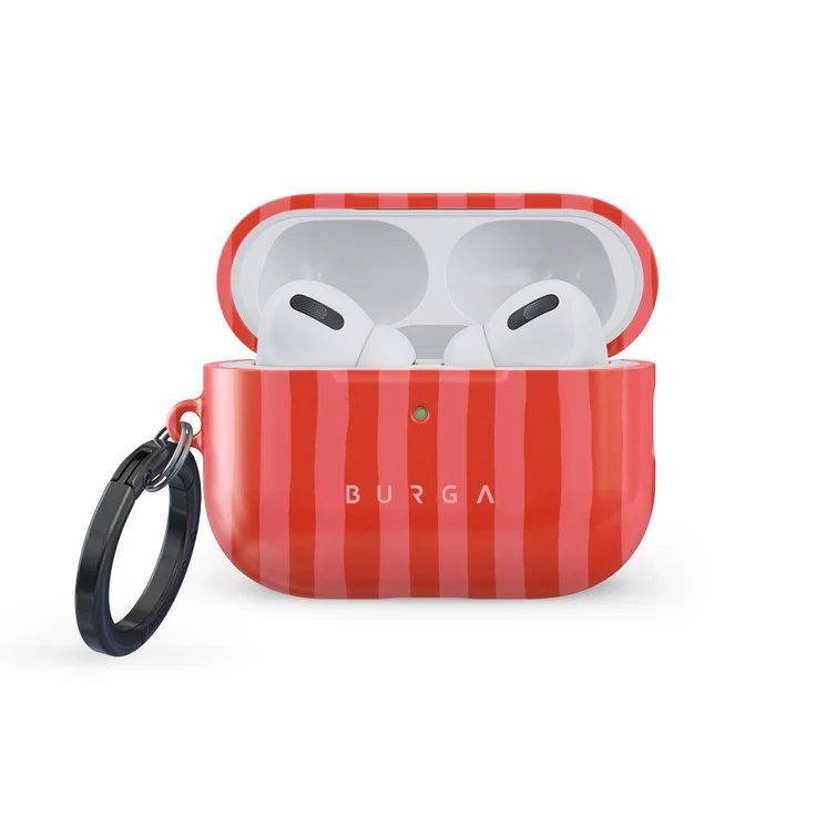 Burga Coque rigide Apple AirPods Pro 3 - Pomegranate