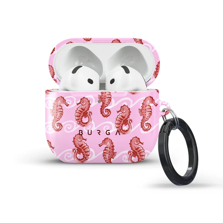 Burga Coque rigide Apple AirPods 4 - Coral Reef