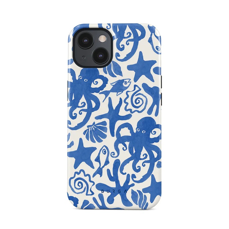 Burga Tough Backcover MagSafe voor de Apple iPhone 14 - Nera