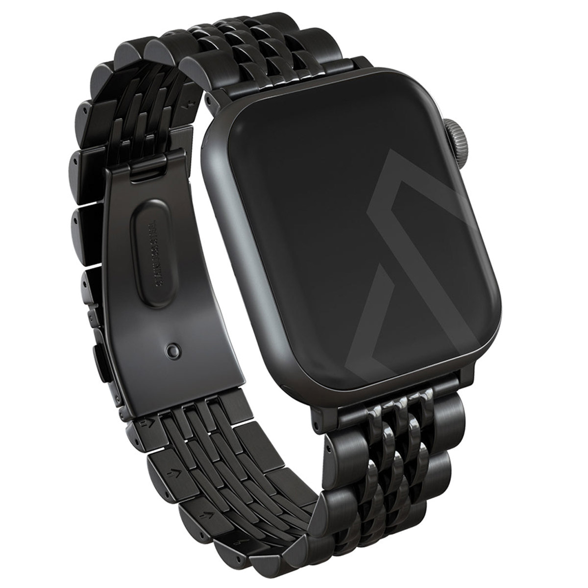 Burga Bracelet acier Apple Watch | 44/45/46/49 mm - Noir