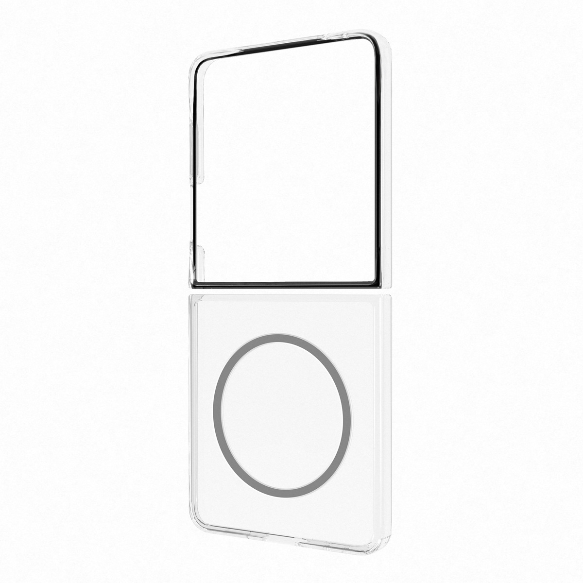 Coque Clear Magnet Samsung Galaxy Z Flip 7 - Transparent