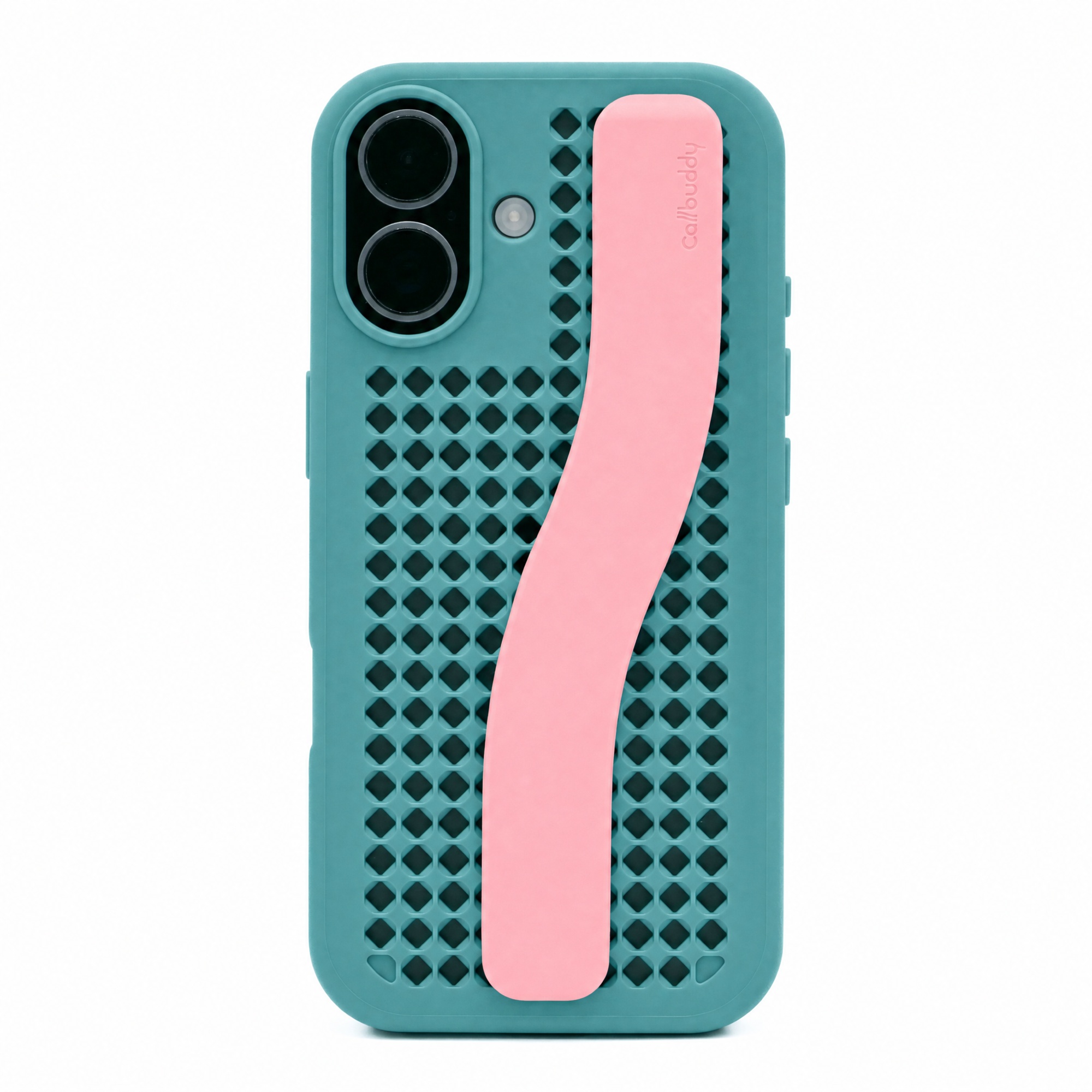 Callbuddy Hoesje met Strap voor de Apple iPhone 17 - Miami Vice