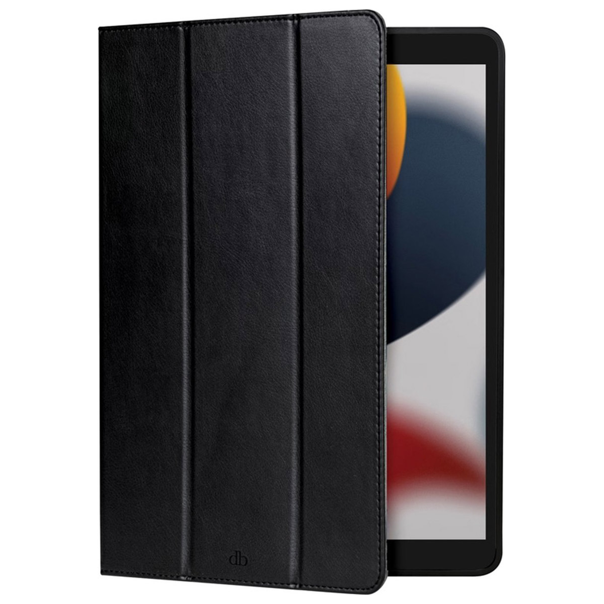 dbramante1928 Risskov Case voor de Apple iPad 9 (2021) 10.2 inch / iPad 8 (2020) 10.2 inch / iPad 7 (2019) 10.2 inch - Zwart