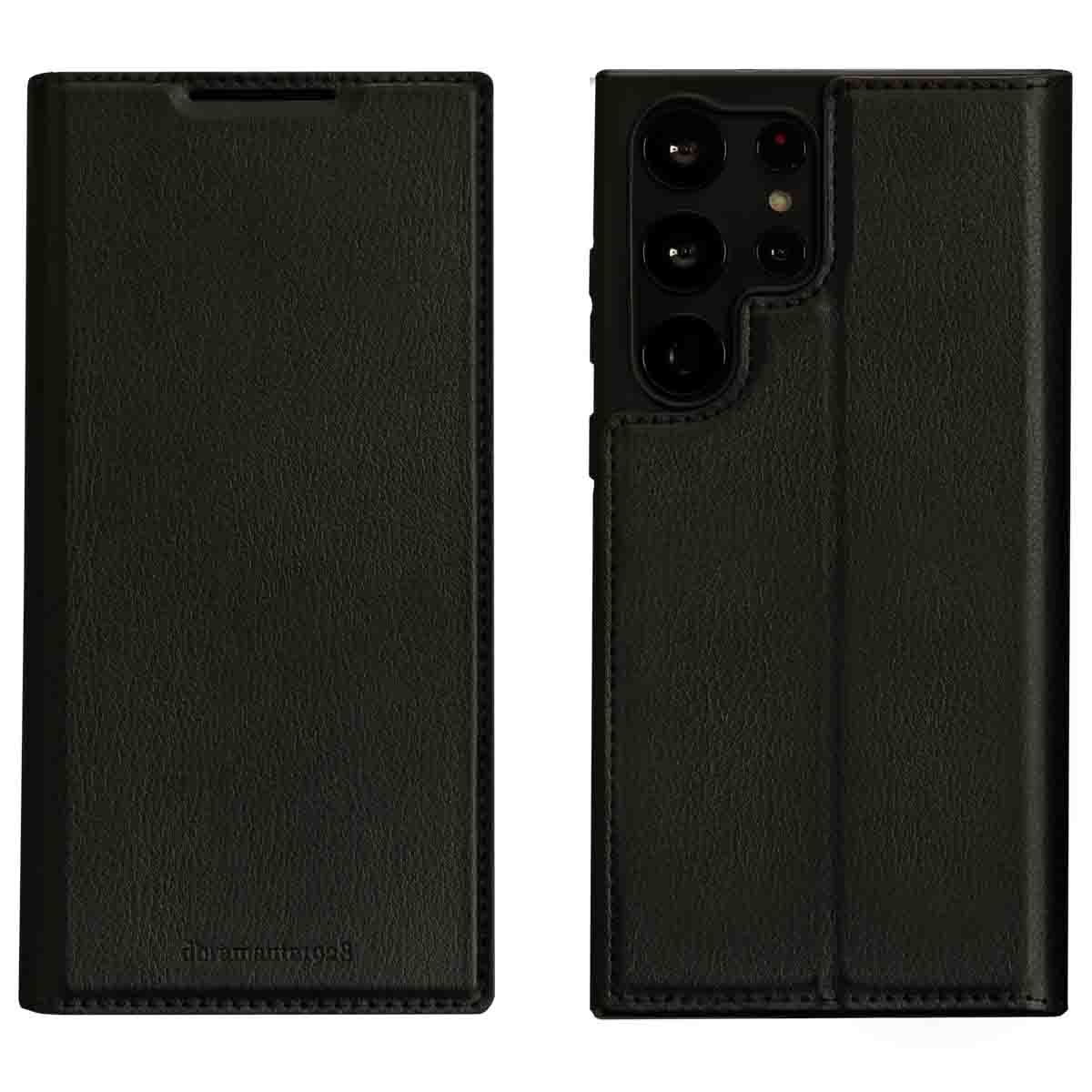 dbramante1928 Oslo Bookcase voor de Samsung Galaxy S23 Ultra - Zwart