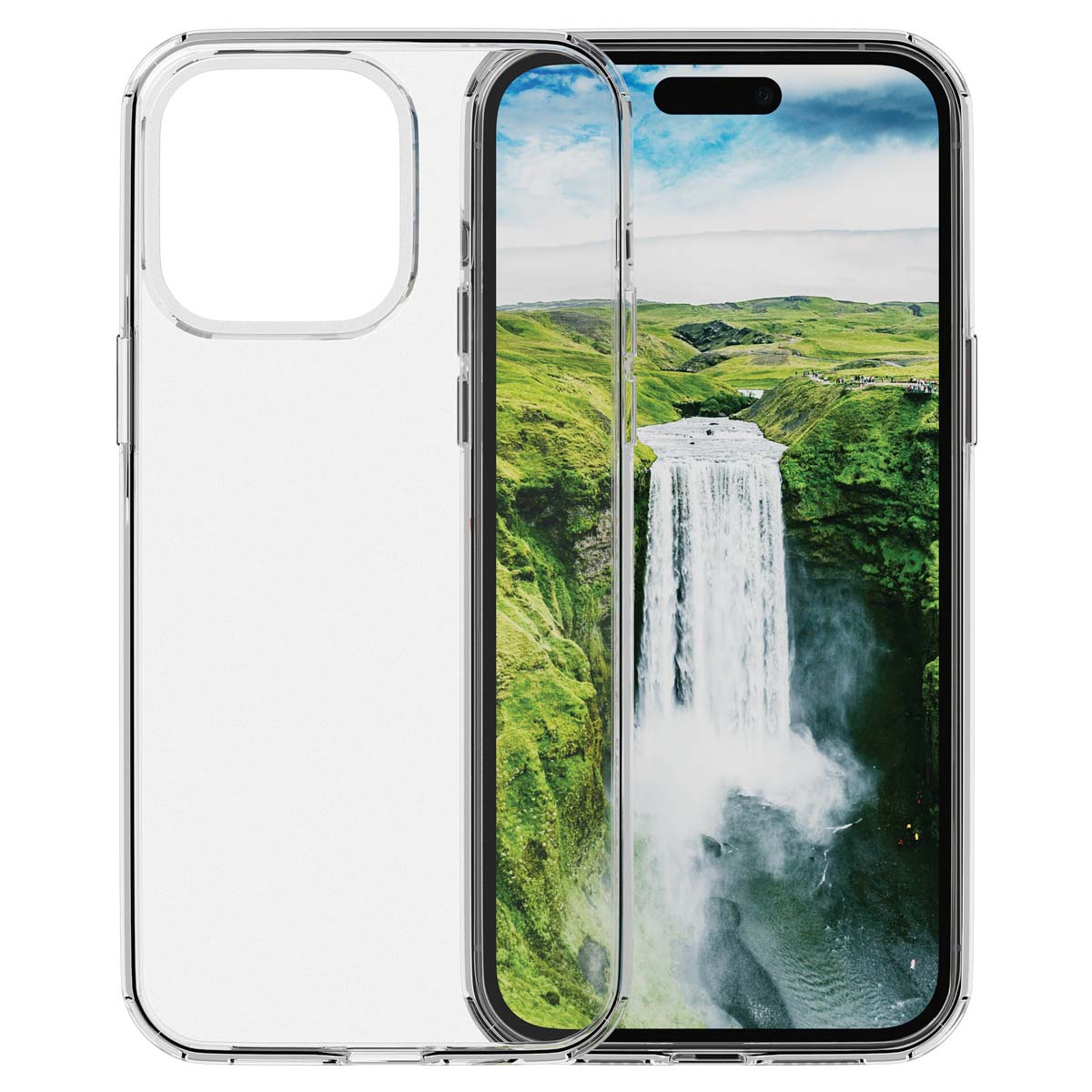 dbramante1928 Coque Iceland Ultra D3O Apple iPhone 15 Pro Max - Clear
