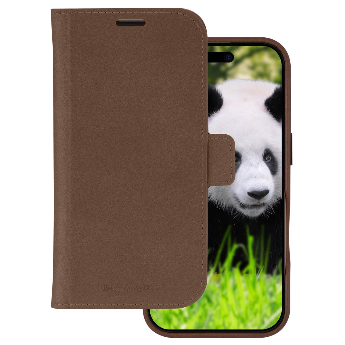 dbramante1928 Lynge Bookcase MagSafe voor de Apple iPhone 16 Pro - Tan