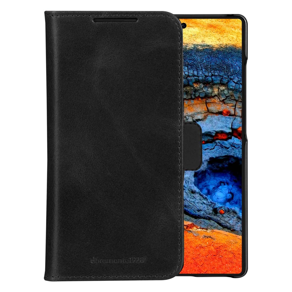 dbramante1928 Lynge Bookcase voor de Samsung Galaxy S25 Ultra - Zwart