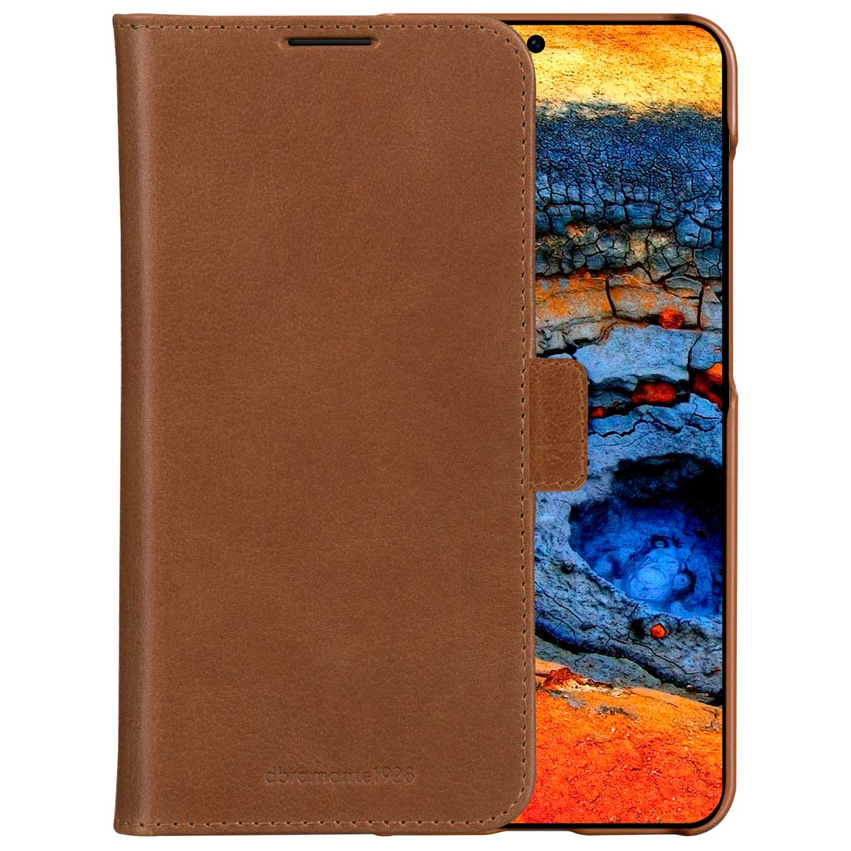 dbramante1928 Lynge Bookcase voor de Samsung Galaxy A56 - Tan