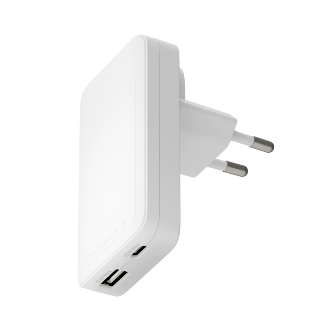 dbramante1928 Re-charge Pro Slim Oplader USB-C 45W en USB-A 30W - Wit