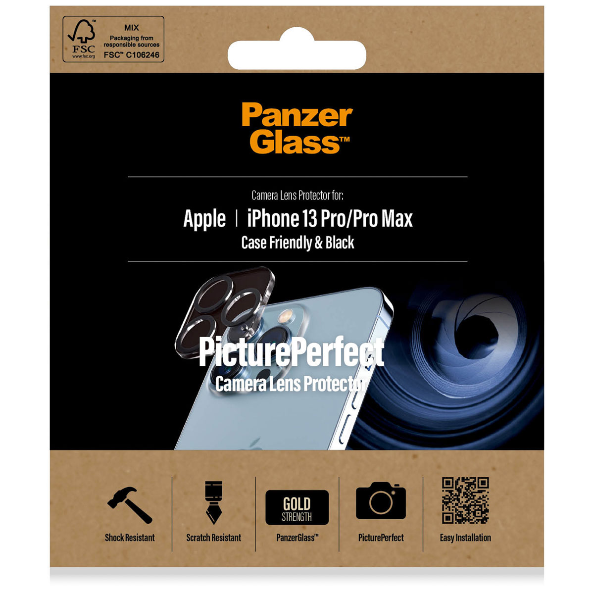 PanzerGlass Camera Protector voor de Apple iPhone 13 Pro / 13 Pro Max