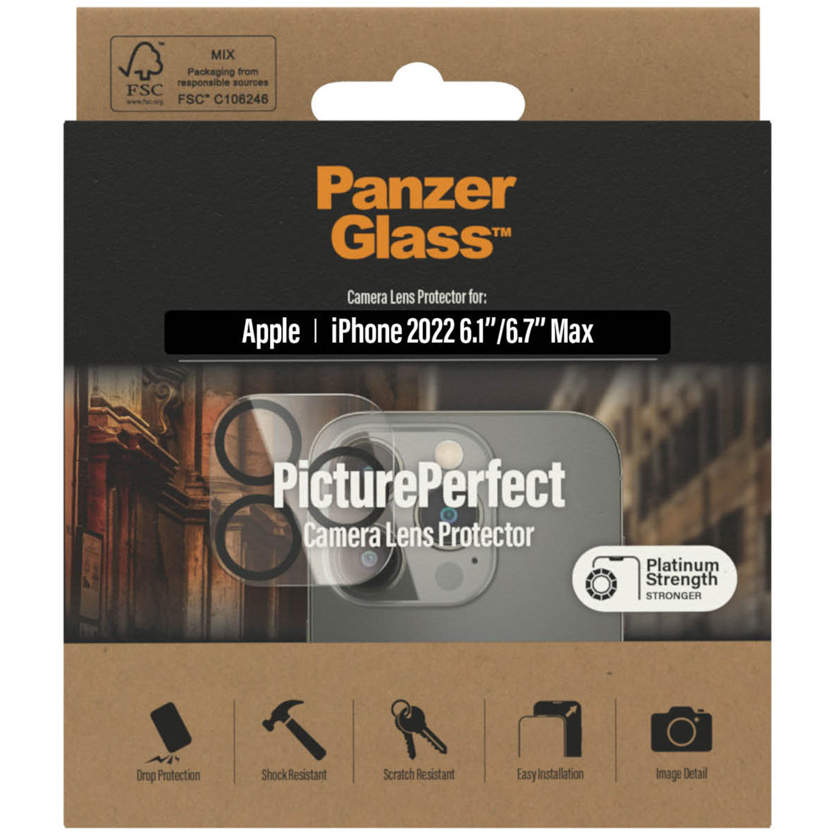 PanzerGlass Camera Protector voor de Apple iPhone 14 / 14 Plus