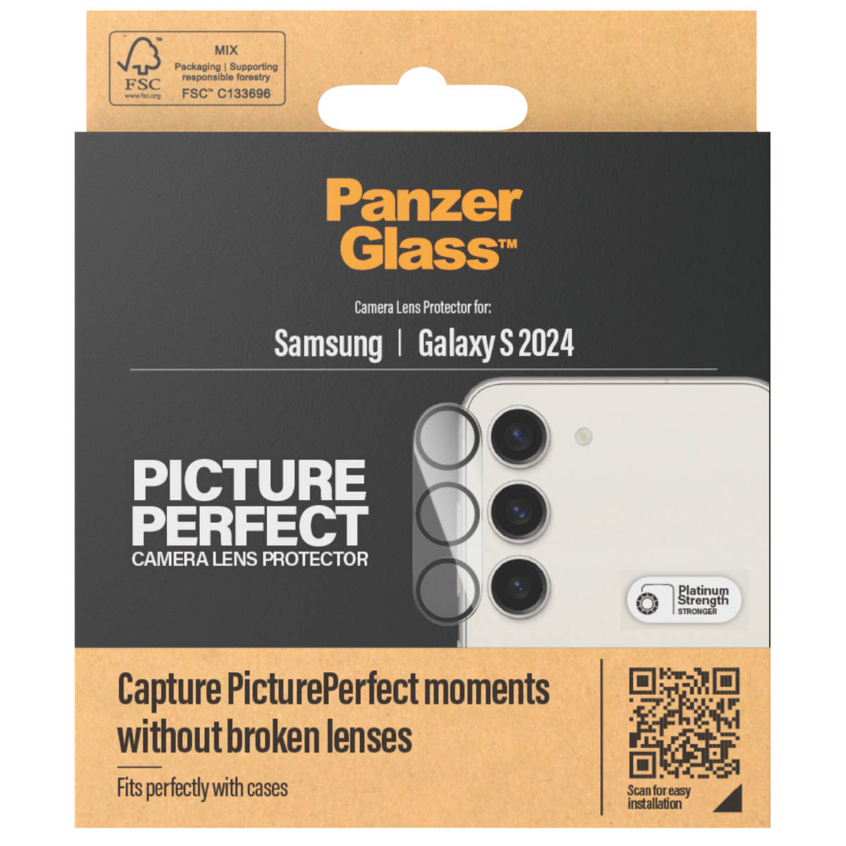 PanzerGlass Camera Protector voor de Samsung Galaxy S24