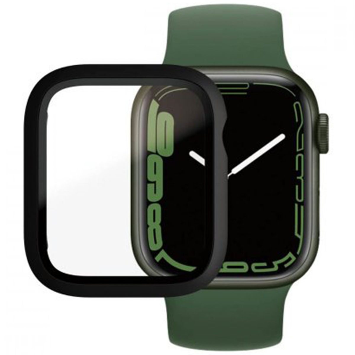 PanzerGlass Coque Full Body Apple Watch 7 / 8 / 9 - 41 mm - Noir