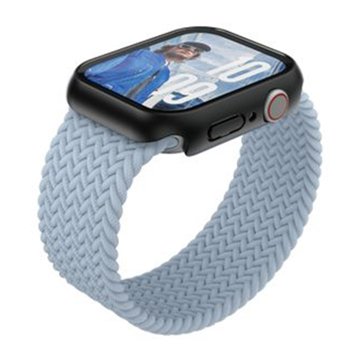 PanzerGlass Coque Full Body slim Apple Watch 7 / 8 / 9 - 41 mm - Noir