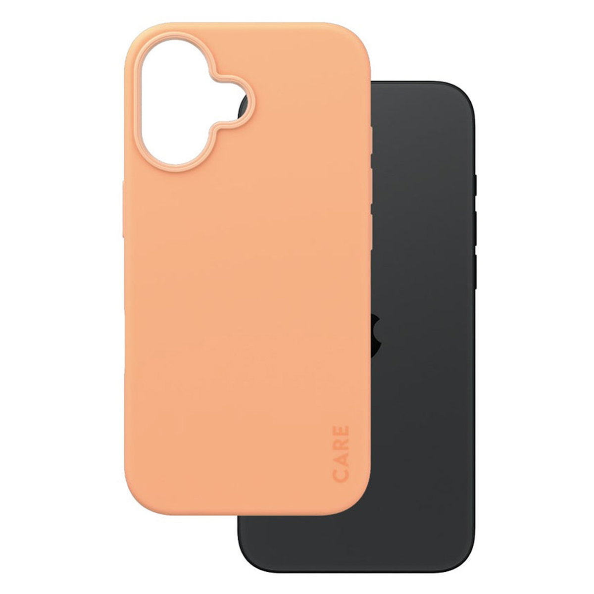 CARE by PanzerGlass Coque Fashion MagSafe Apple iPhone 16 - Peachy