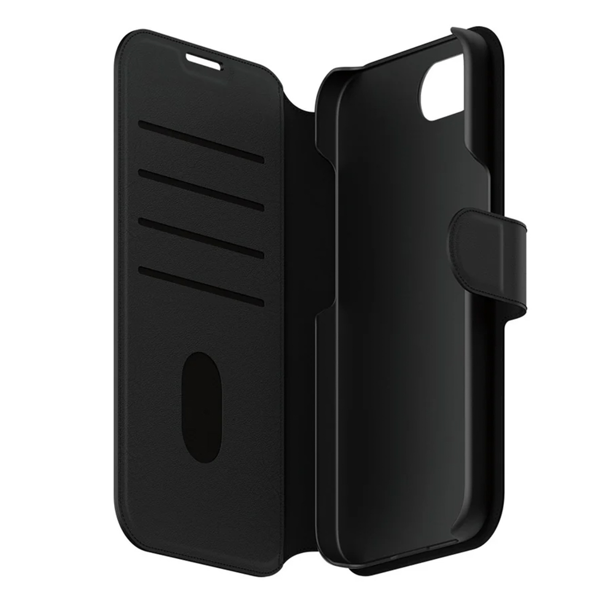 CARE by PanzerGlass Tango 2 in 1 Wallet Case MagSafe voor de Apple iPhone 17e / 16e - Black