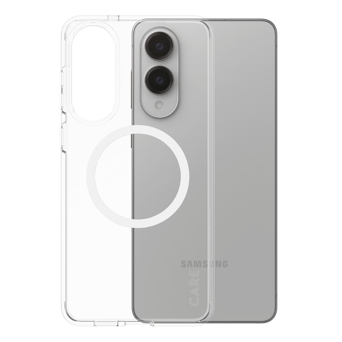 CARE by PanzerGlass Coque Urban Combat Samsung Galaxy S25 Edge - Transparent
